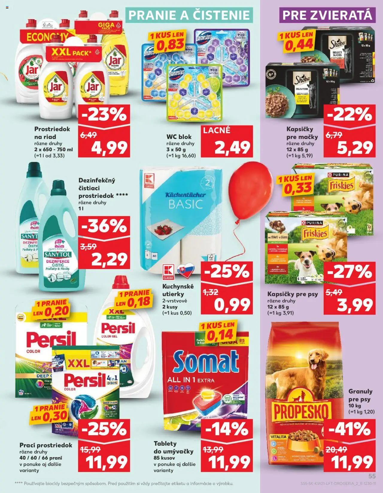 Nové Kaufland akcie – leták je platný od 22.05.2025 | Strana: 55