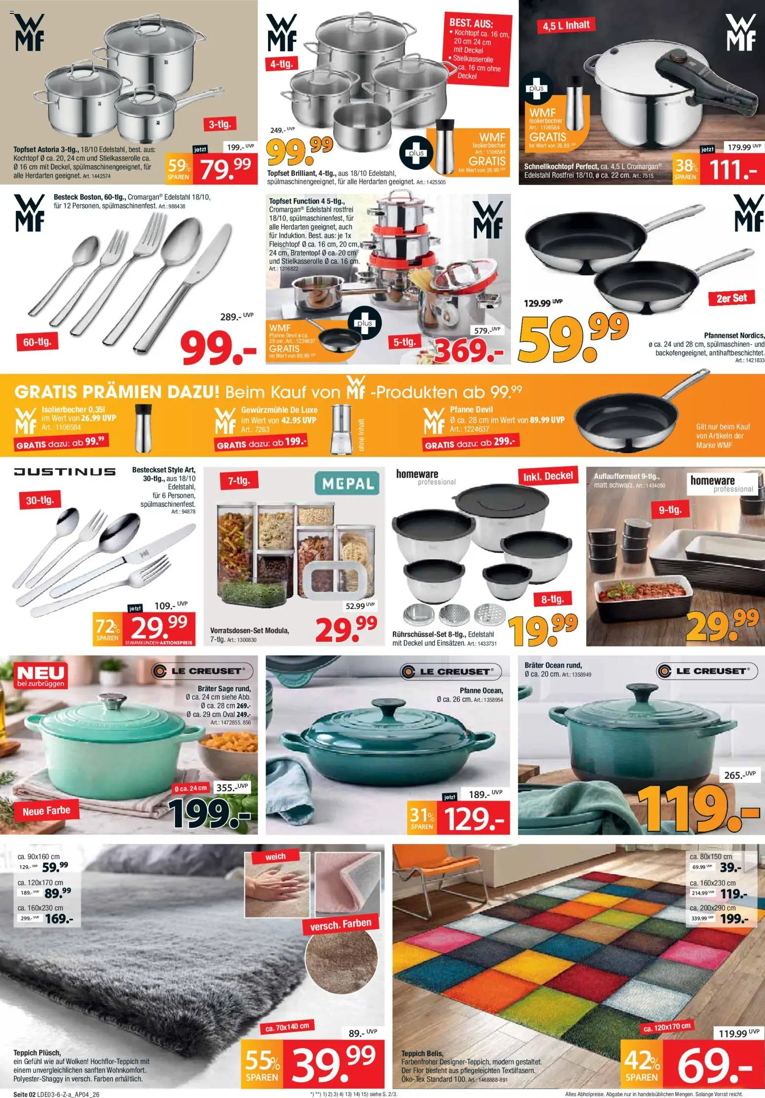 Zurbrüggen Best Deals – gültig ab 28.03.2026 | Seite: 2 | Produkte: Teppich