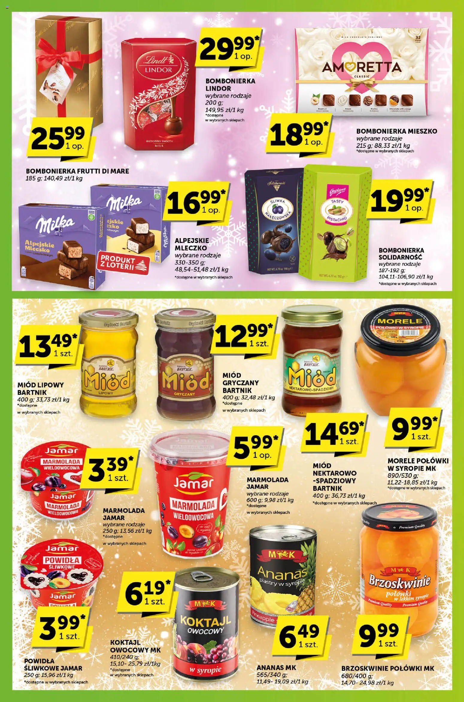 Groszek Gazetka - Sprawdź, co więcej od 11.12.2025 | Strona: 9 | Produkty: Milka, Morele, Ser, Frutti di Mare