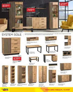 Pogląd oferty "Abra meble Gazetka" - ważna od 14.10.2025 | Strona: 4 | Produkty: Szafa, Półka, Stół, Regał