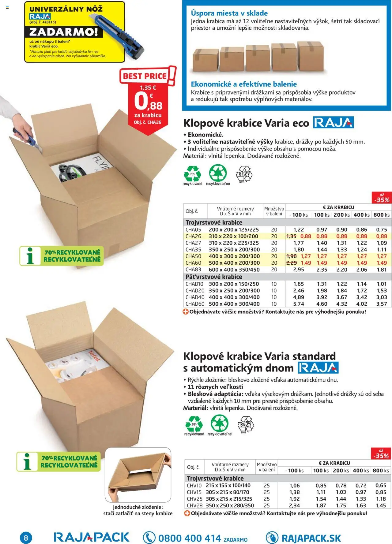 Nové Raja akcie – leták je platný od 01.09.2025 | Strana: 8 | Produkty: Tefal