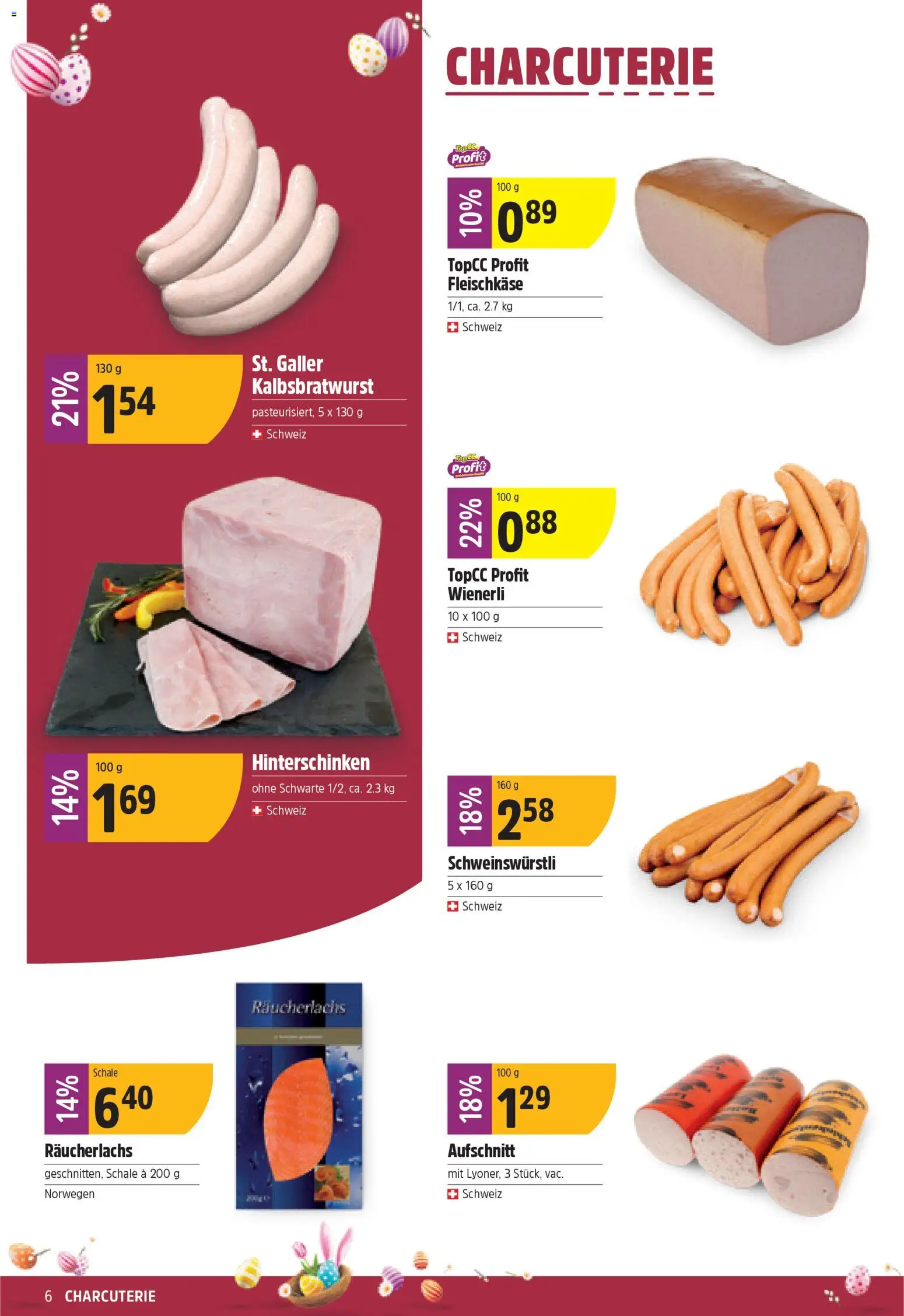 TopCC Aktionen – gültig ab 02.03.2026 | Seite: 6 | Produkte: Räucherlachs, Top