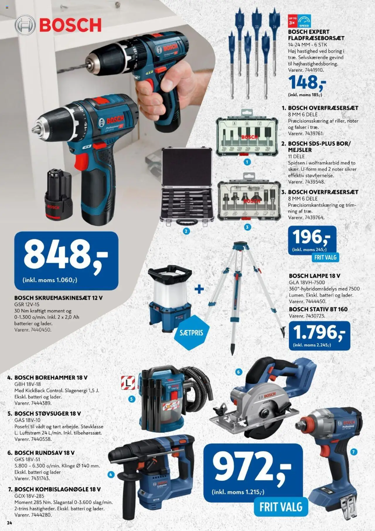 Davidsen tilbudsavis – gyldig fra 06.10.2025 | Side: 24 | Produkter: Batterier, Lampe, Støvsuger, Batteri
