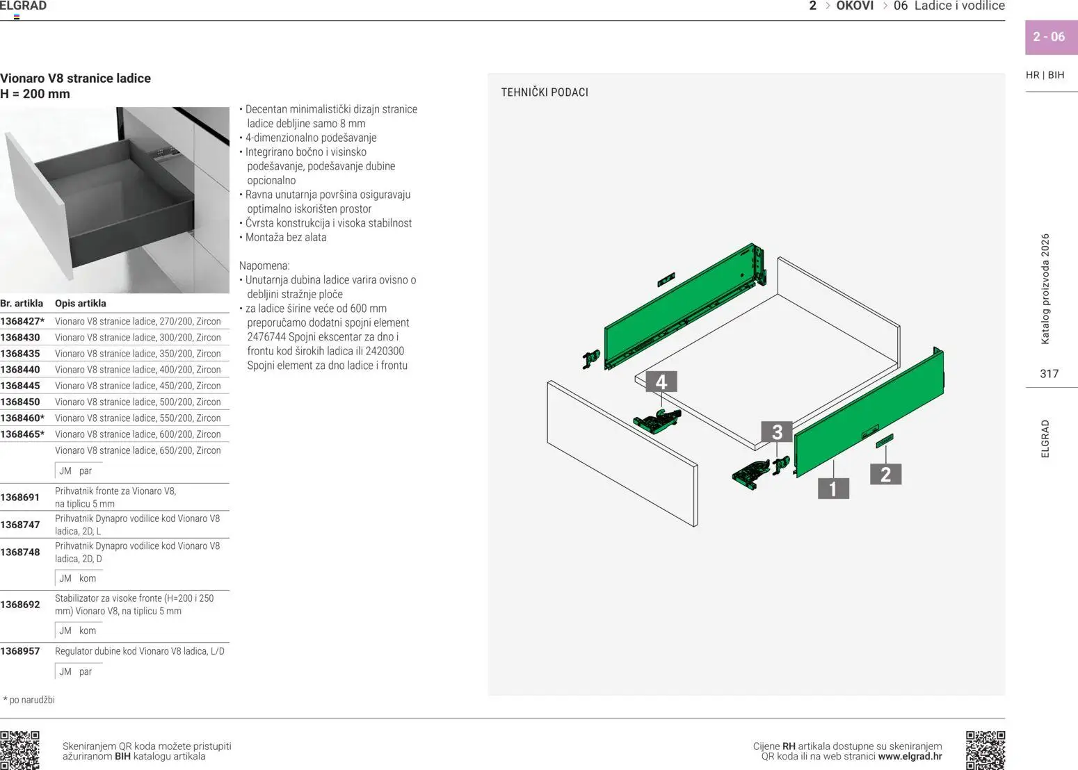 Elgrad katalog | vrijedi od 14.04.2026 | Stranica: 30 | Proizvodi: Ladice