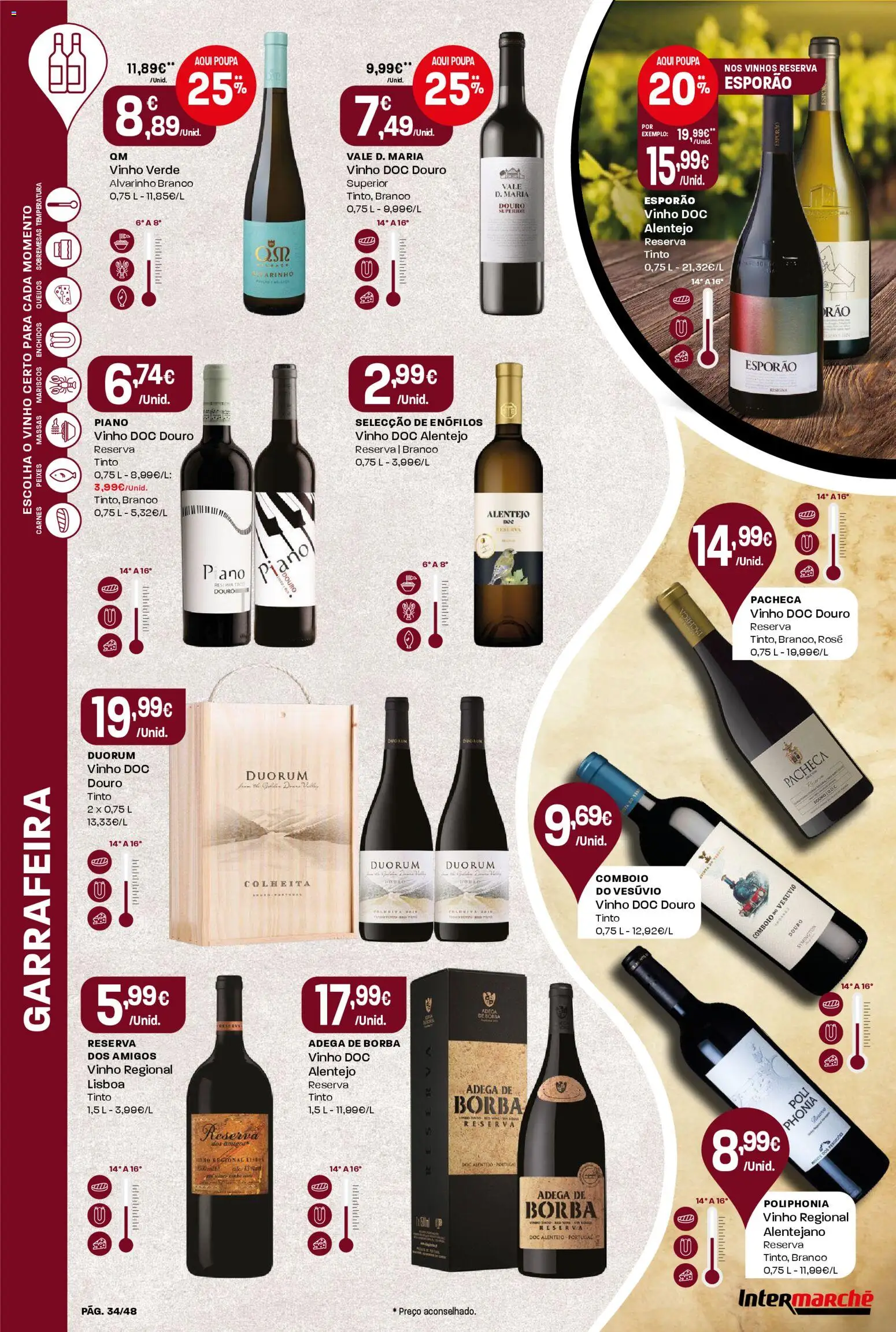 Intermarché - Black Friday │ válido de 27.11.2025 | Página: 34 | Produtos: Vinho
