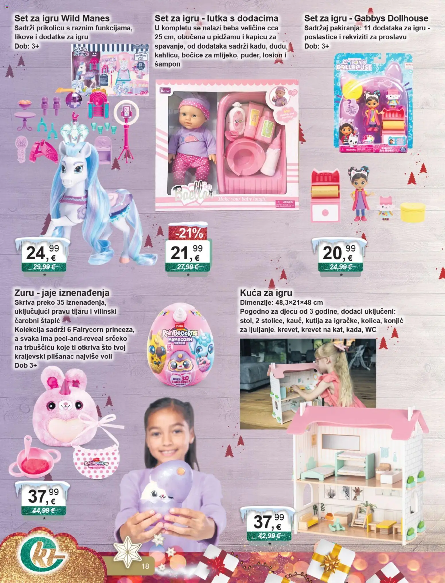 KTC katalog | vrijedi od 26.11.2025 | Stranica: 18 | Proizvodi: Lutka, Krevet, Kutija, Šampon