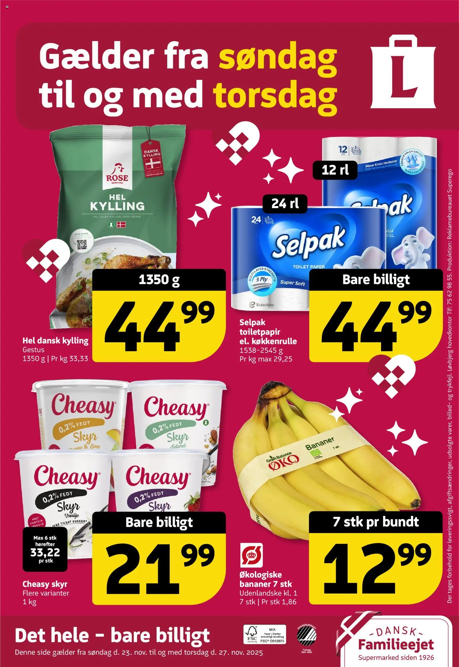 Løvbjerg tilbudsavis – gyldig fra 21.11.2025 | Side: 31 | Produkter: Skyr, Lime, Sukker, Vanilje