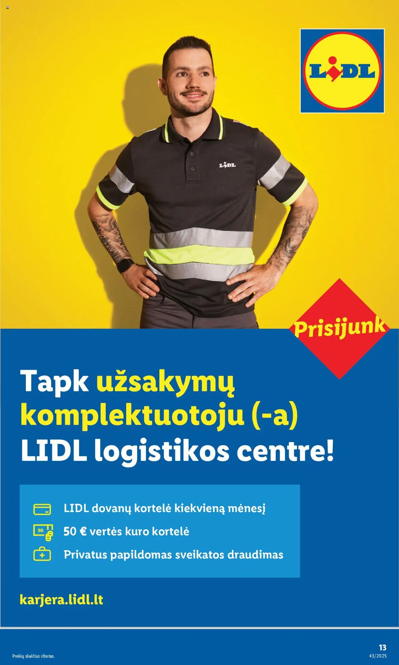 LIDL akcijos nuo 20.10.2025 | Puslapis: 13
