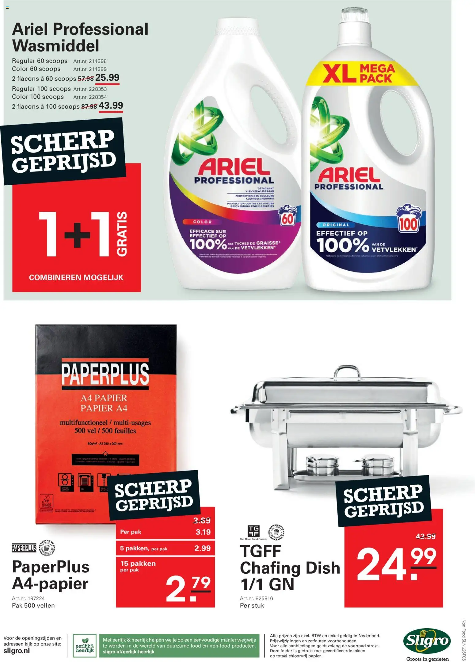 {H1} | Pagina: 93 | Producten: Wasmiddel, Papier