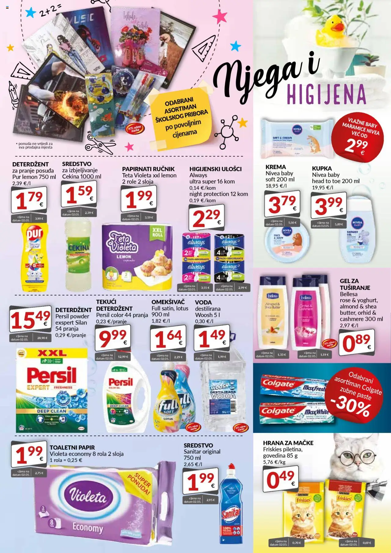 Bakmaz katalog | vrijedi od 04.09.2025 | Stranica: 7 | Proizvodi: Govedina, Hrana za mačke, Nivea, Persil