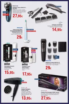 Vista previa Froiz - Folleto Hiper válido desde el 28.10.2025 | Página: 7 | Productos: Afeitadora, Ρούτερ, Plancha, Batería