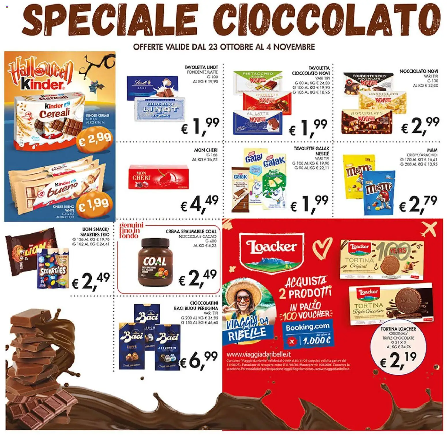 Volantino Coal del 23.10.2025 | Pagina: 15 | Prodotti: Cioccolato, Cereali, Latte, Cacao