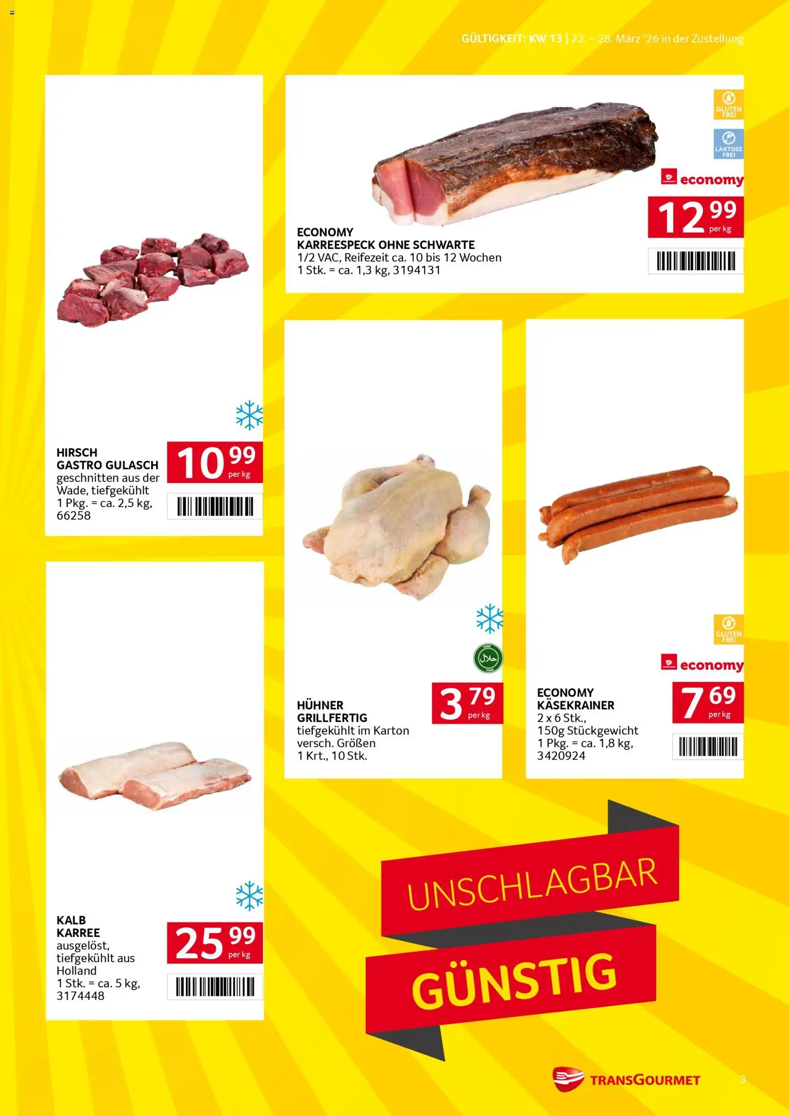 Transgourmet Zustellaktion gültig ab 23.03.2026 | Seite: 3