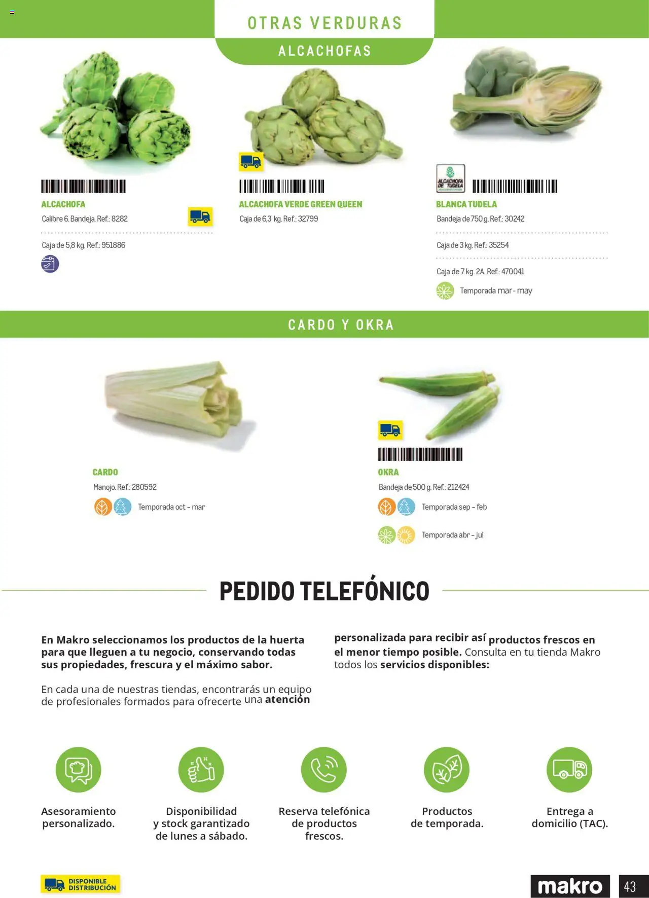 Makro catálogo │ válido desde el 01.01.2025 | Página: 43 | Productos: Bandeja, Caja