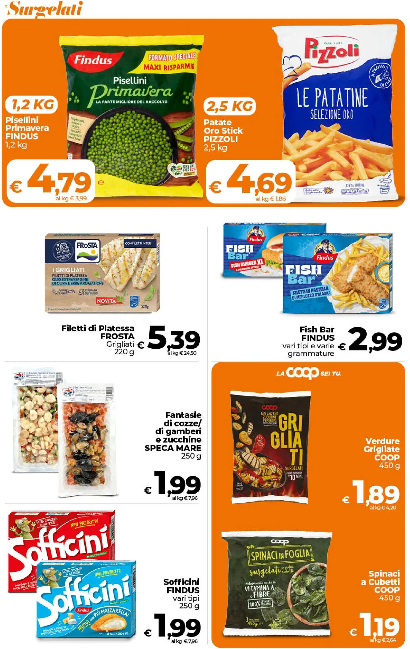 Volantino Ipercoop del 17.04.2026 | Pagina: 24 | Prodotti: Peperoni, Patate, Mozzarella, Melanzane