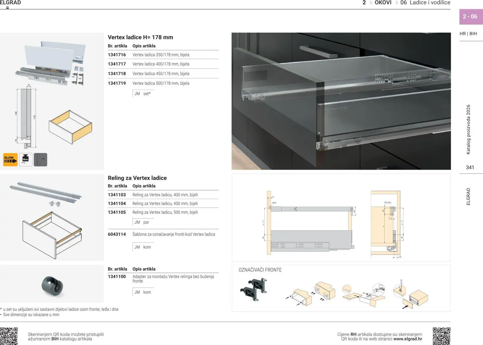 Elgrad katalog | vrijedi od 14.04.2026 | Stranica: 54 | Proizvodi: Ladice, Adapter