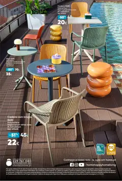 Pré-visualização Hôma Catálogo válido de 10.04.2026 | Página: 24 | Produtos: Mesa, Cadeira