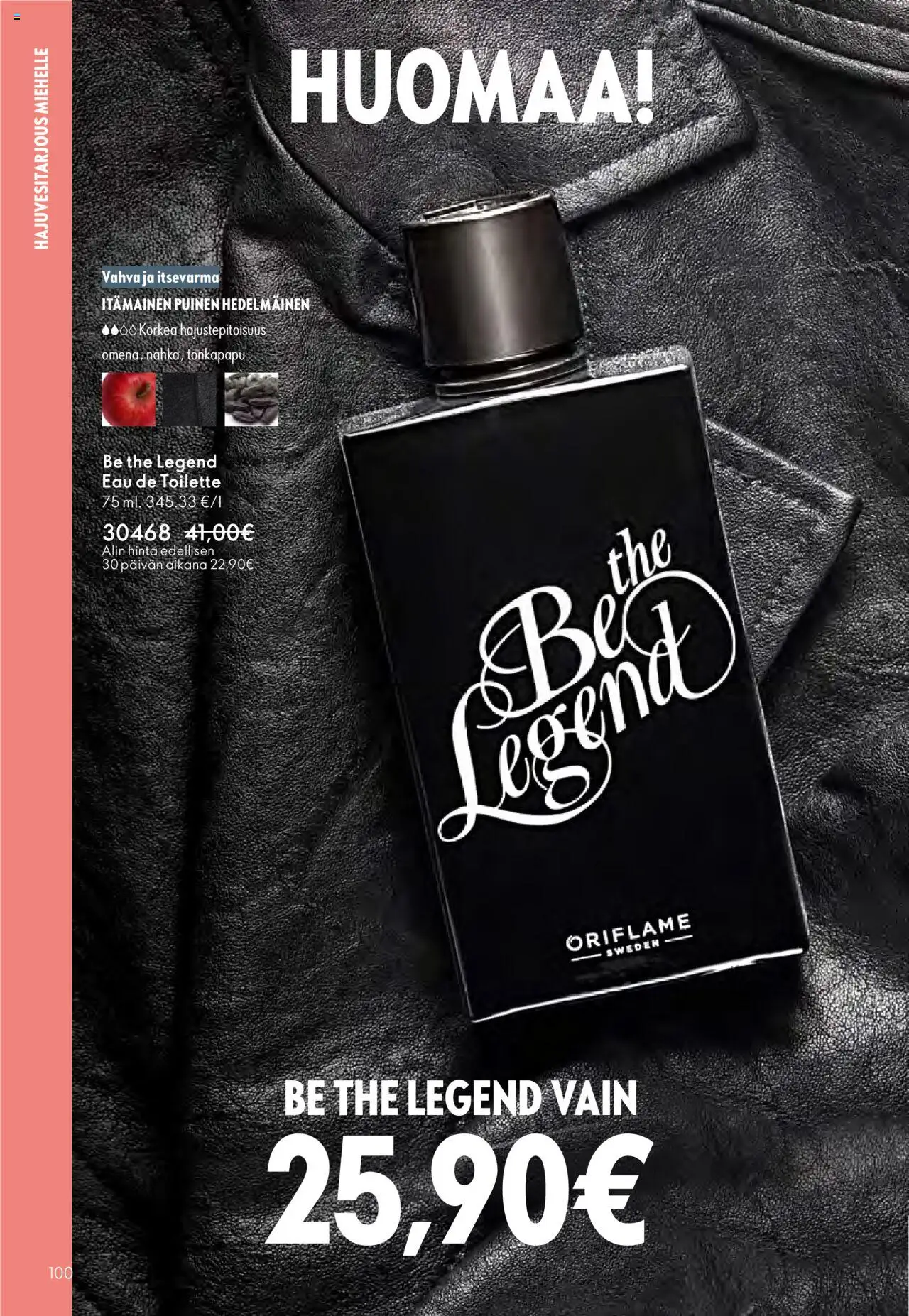 Oriflame - Esite 13 – voimassa 14.09.2025 alkaen | Sivu: 100 | Tuotteet: Eau de toilette