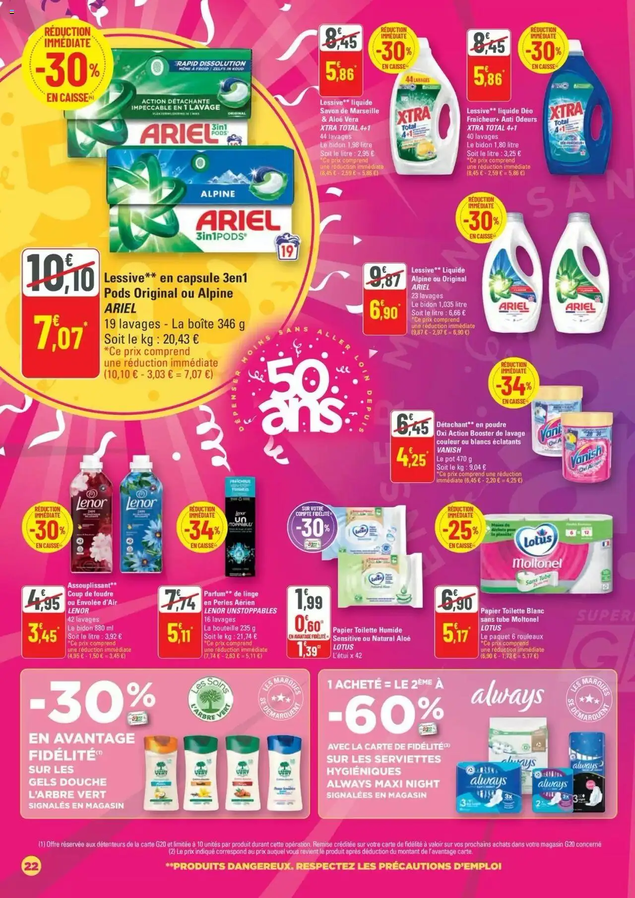  | Page: 22 | Produits: Savon de marseille, Parfum, Douche, Lessive