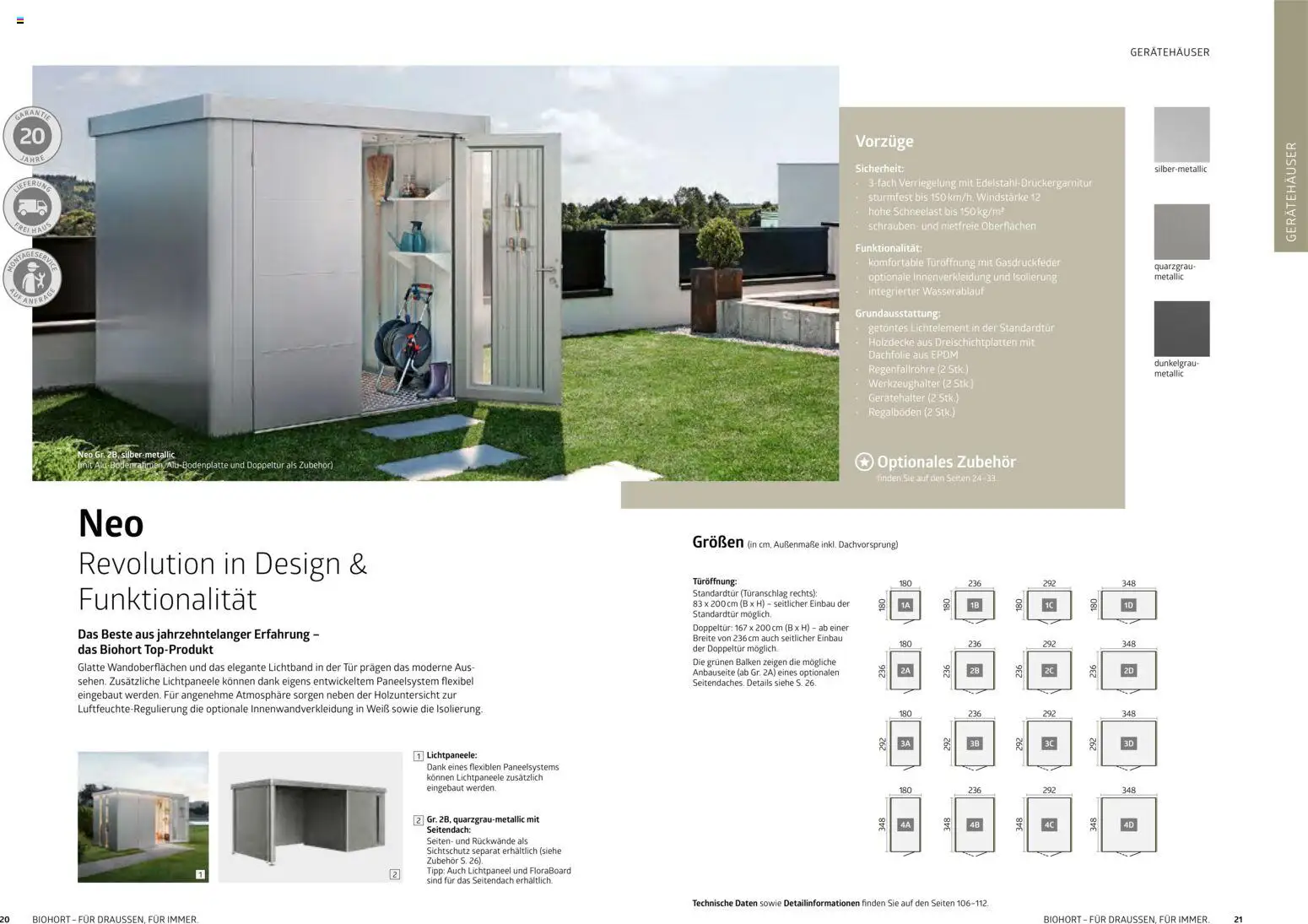 Dehner  Biohort – Metall für Garten & Terrasse gültig ab 05.01.2026 | Seite: 11