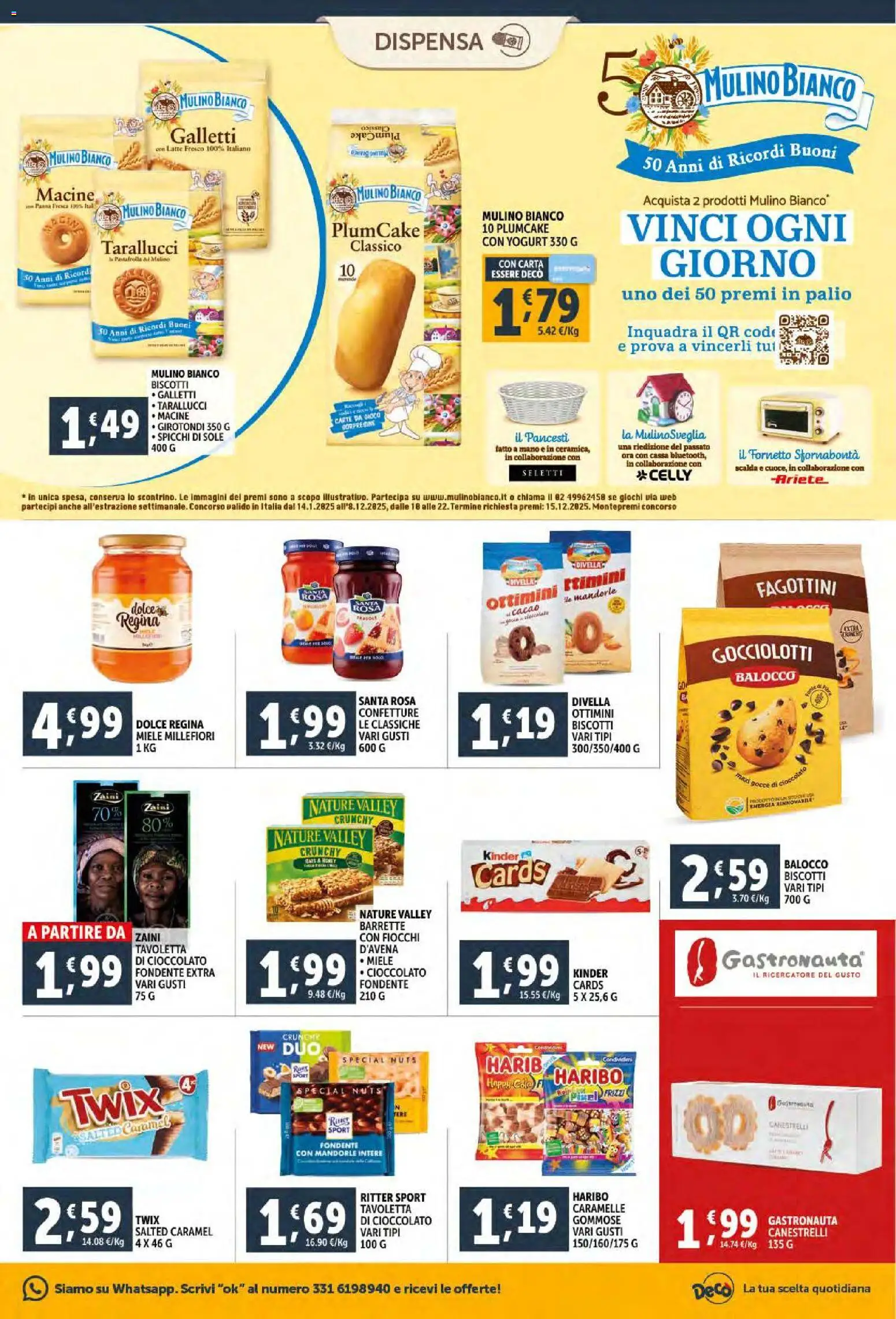 Volantino Decò del 02.12.2025 | Pagina: 19 | Prodotti: Latte, Plumcake, Gioco, Miele