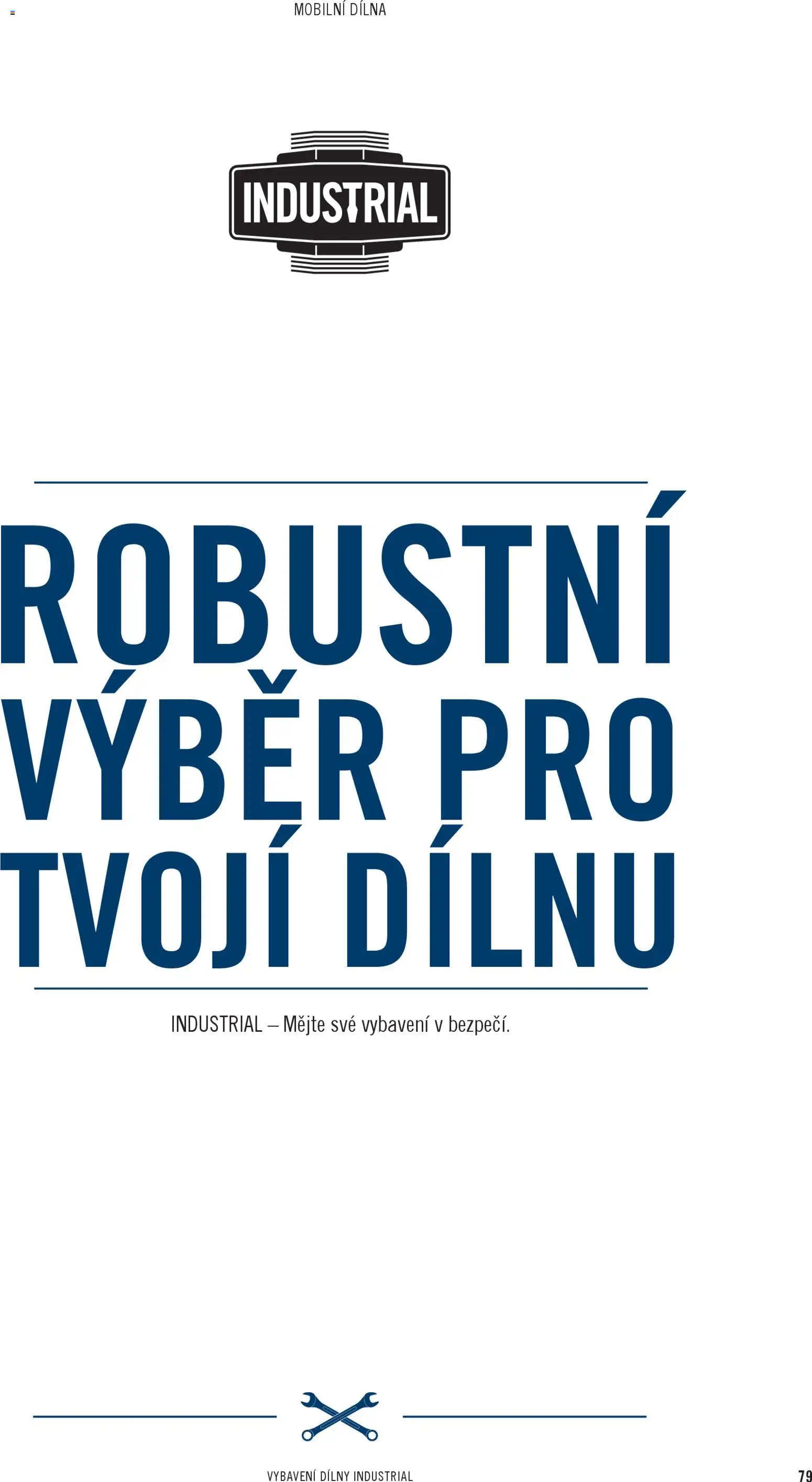 HORNBACH leták - Industrial vybavení dílny od 01.01.2026 | Strana: 79