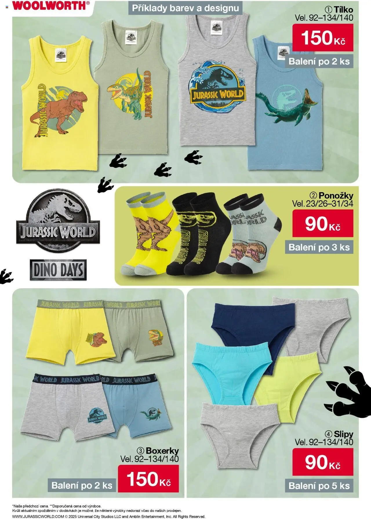 Woolworth leták od 22.08.2025 - akční nabídka | Strana: 12 | Produkty: Tílko, Ponožky, Boxerky, Slipy