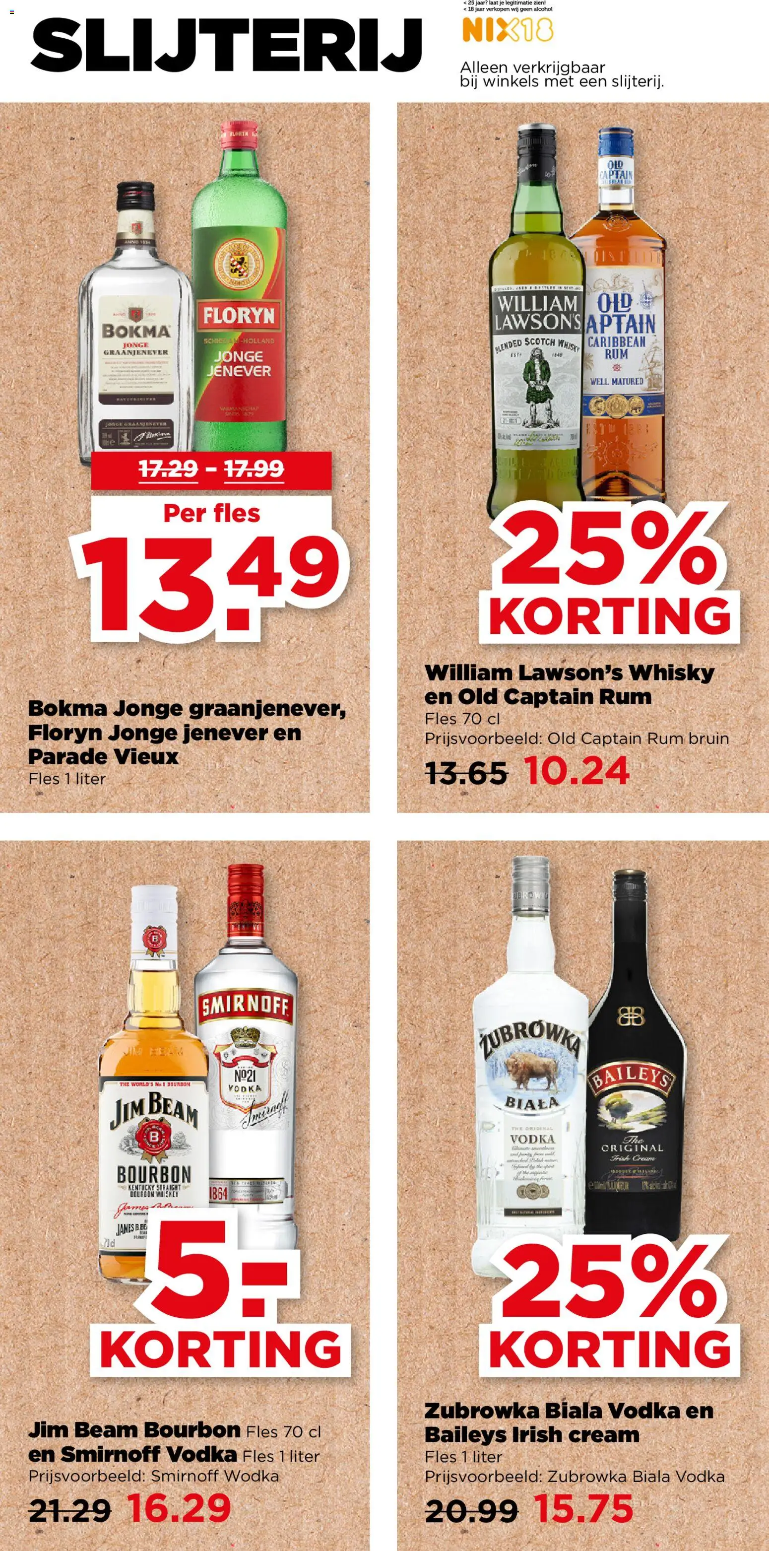 {H1} | Pagina: 33 | Producten: Paradicsompüré, Fles, Wodka, Slijterij