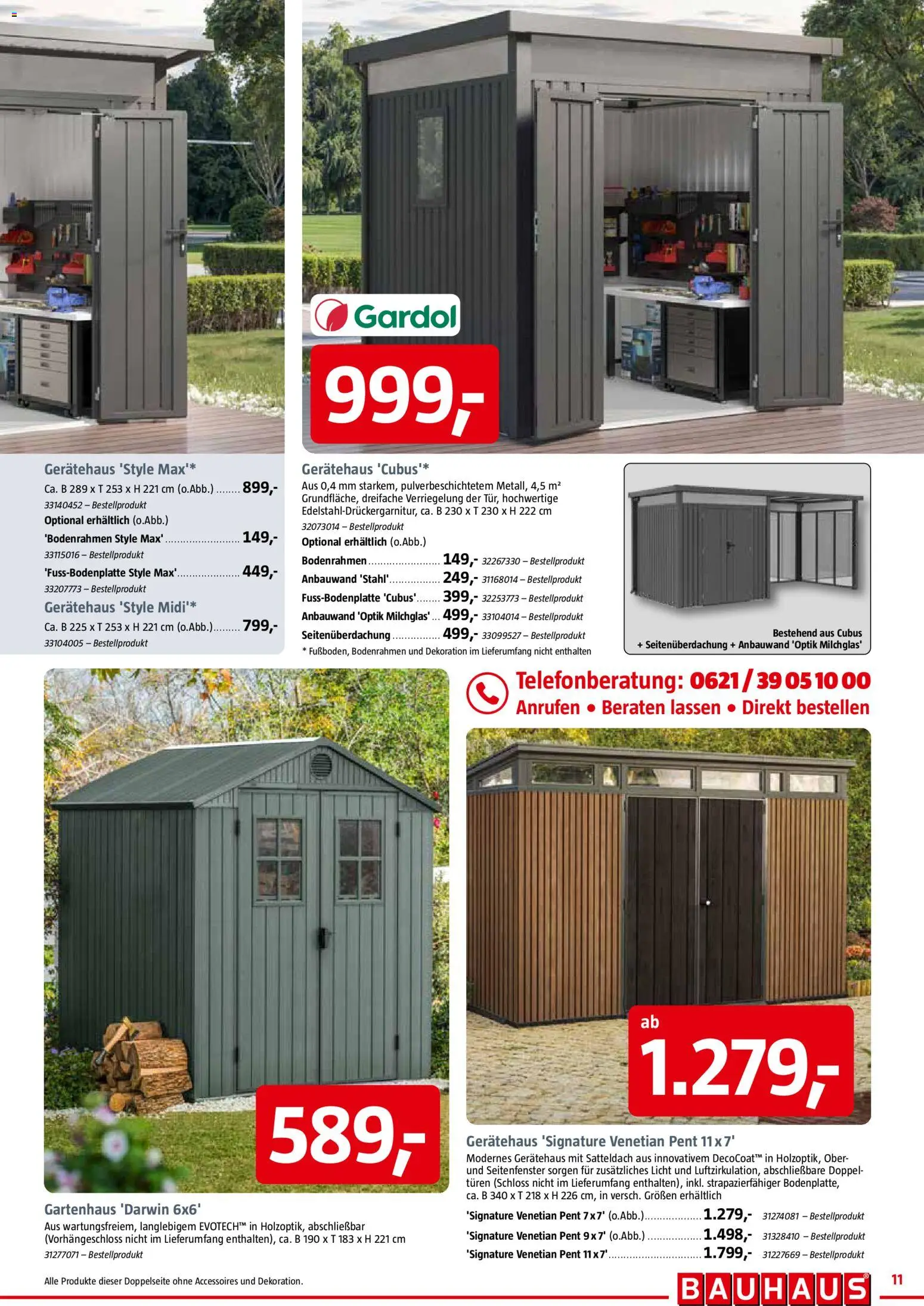 Bauhaus Prospekt 	 – gültig ab 28.03.2026 | Seite: 11