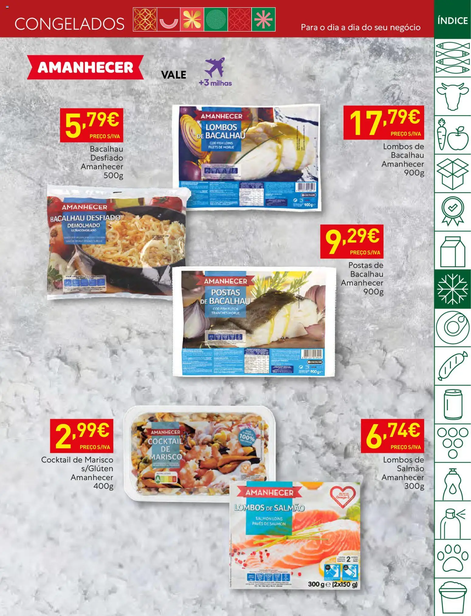 Recheio folheto │ válido de 09.12.2025 | Página: 15 | Produtos: Bacalhau, Salmão