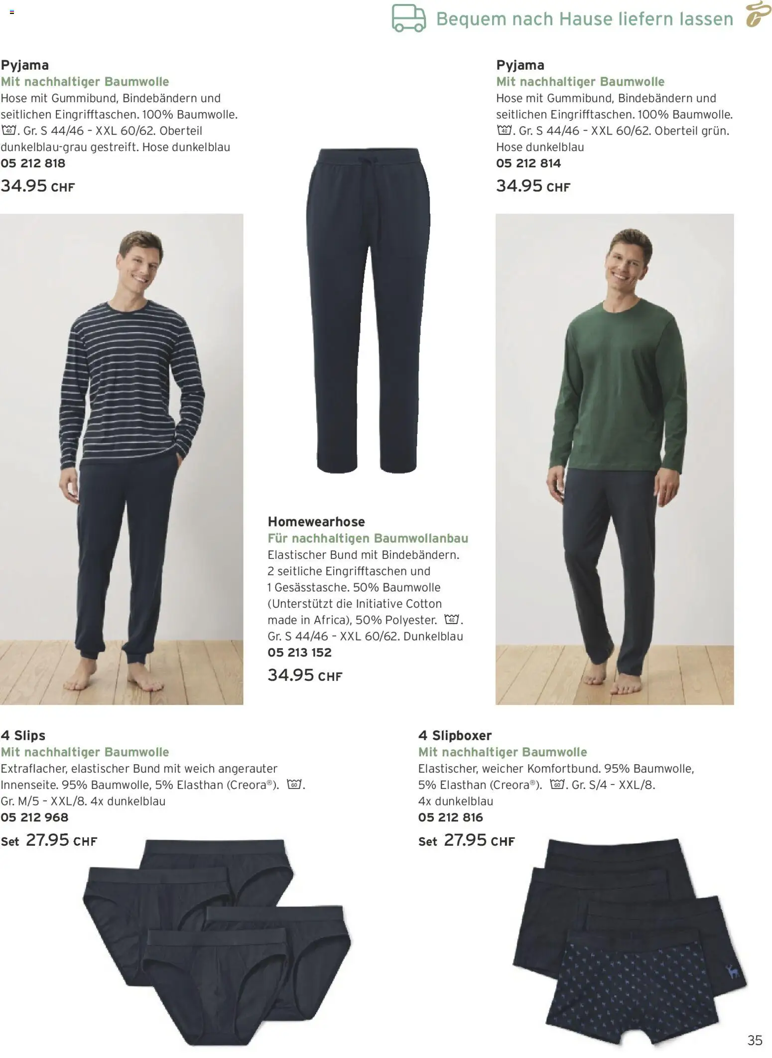 Tchibo Aktionen – gültig ab 01.11.2025 | Seite: 35 | Produkte: Hose, Pyjama