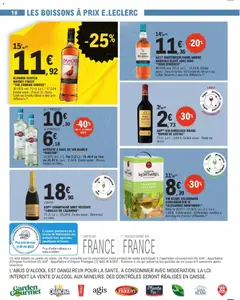 E.Leclerc - Prévisualisation de AOP(6) CHAMPAGNE BRUT RÉSERVE "CHARLES DE CAZANOVE", 75 cl. Le L: 25,20 €. Existe aussi: Demi-sec ou rosé. valide à partir de 20.01.2026 | Page: 18 | Produits: Whisky, Orangina, Vermouth, Thé