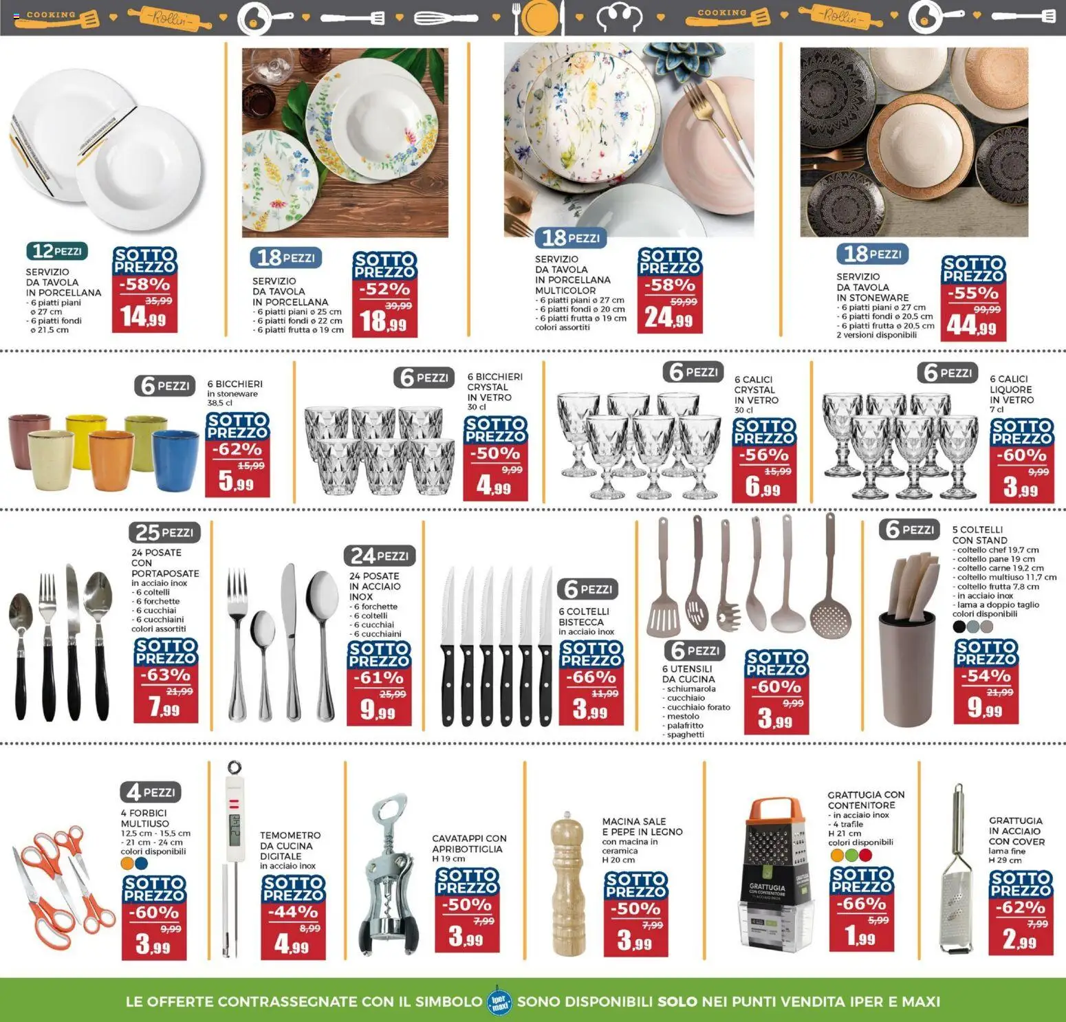 Volantino Happy Casa del 03.01.2026 | Pagina: 6 | Prodotti: Sale, Pepe, Macina, Portaposate