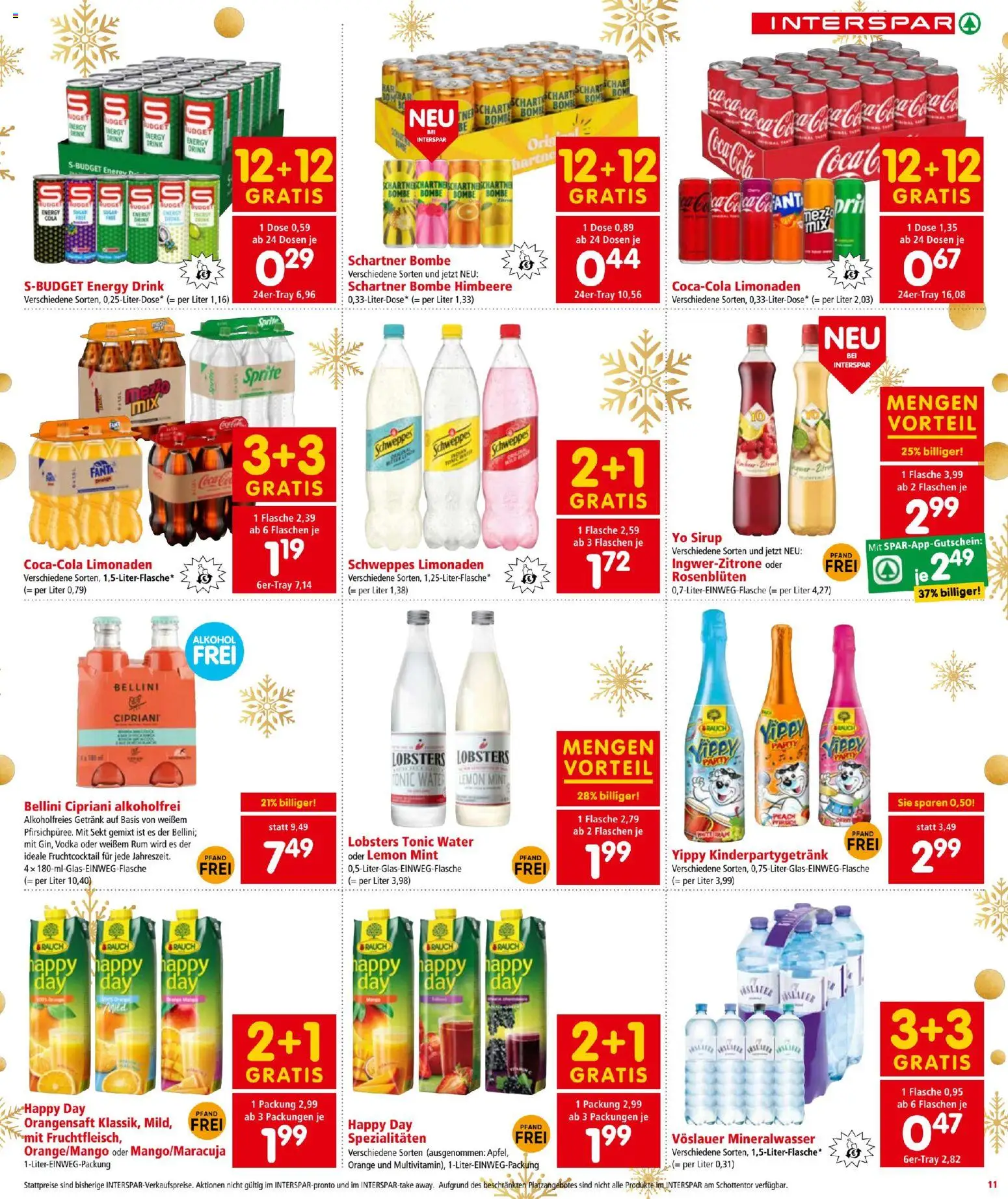 Interspar Flugblatt gültig ab 23.12.2025 | Seite: 11 | Produkte: Himbeere