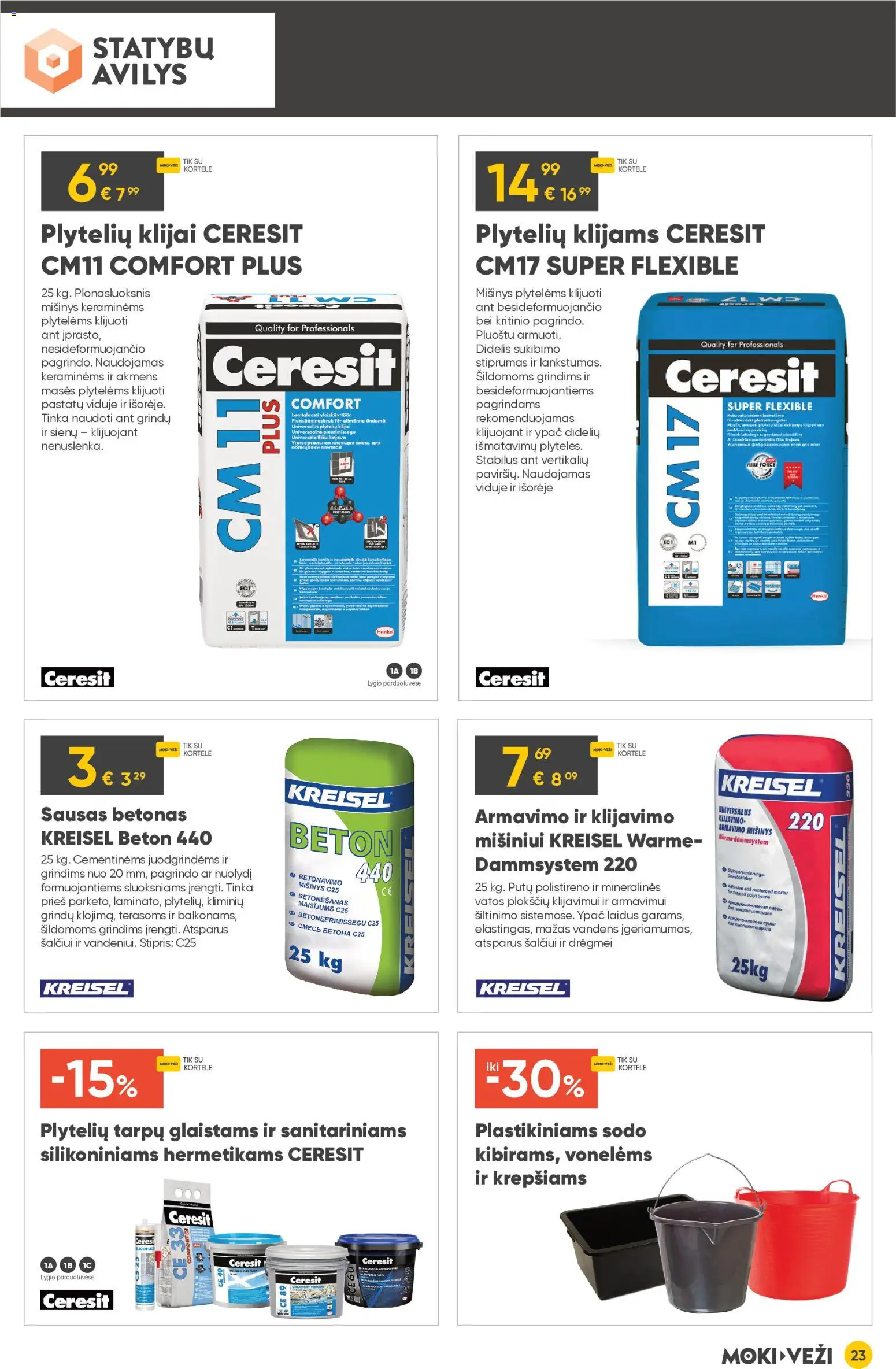 MOKI VEŽI akcijos nuo 05.02.2026 | Puslapis: 23