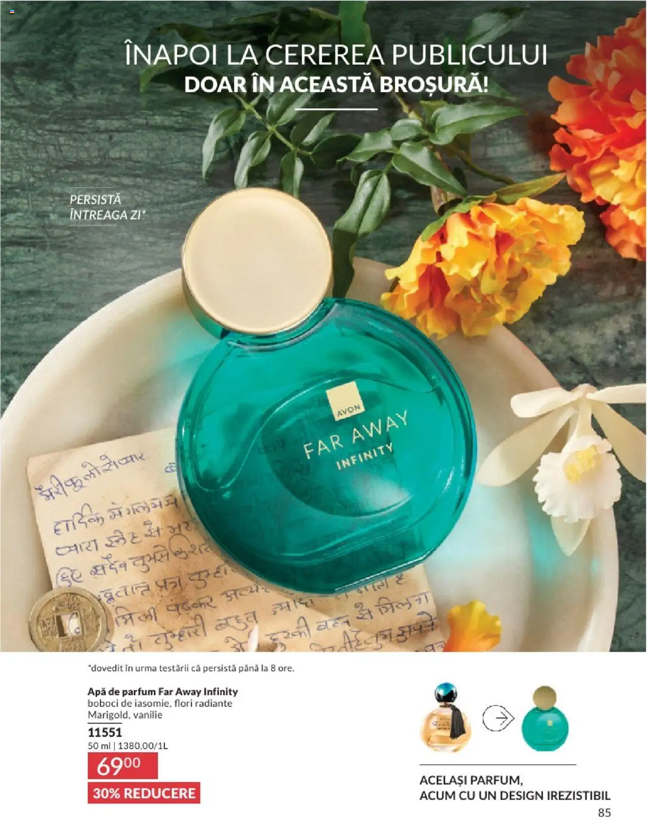 Catalog Avon - 08 2025 – valabil de la 01.08.2025 | Pagină: 85 | Produse: Apă de parfum, Parfum, Apă