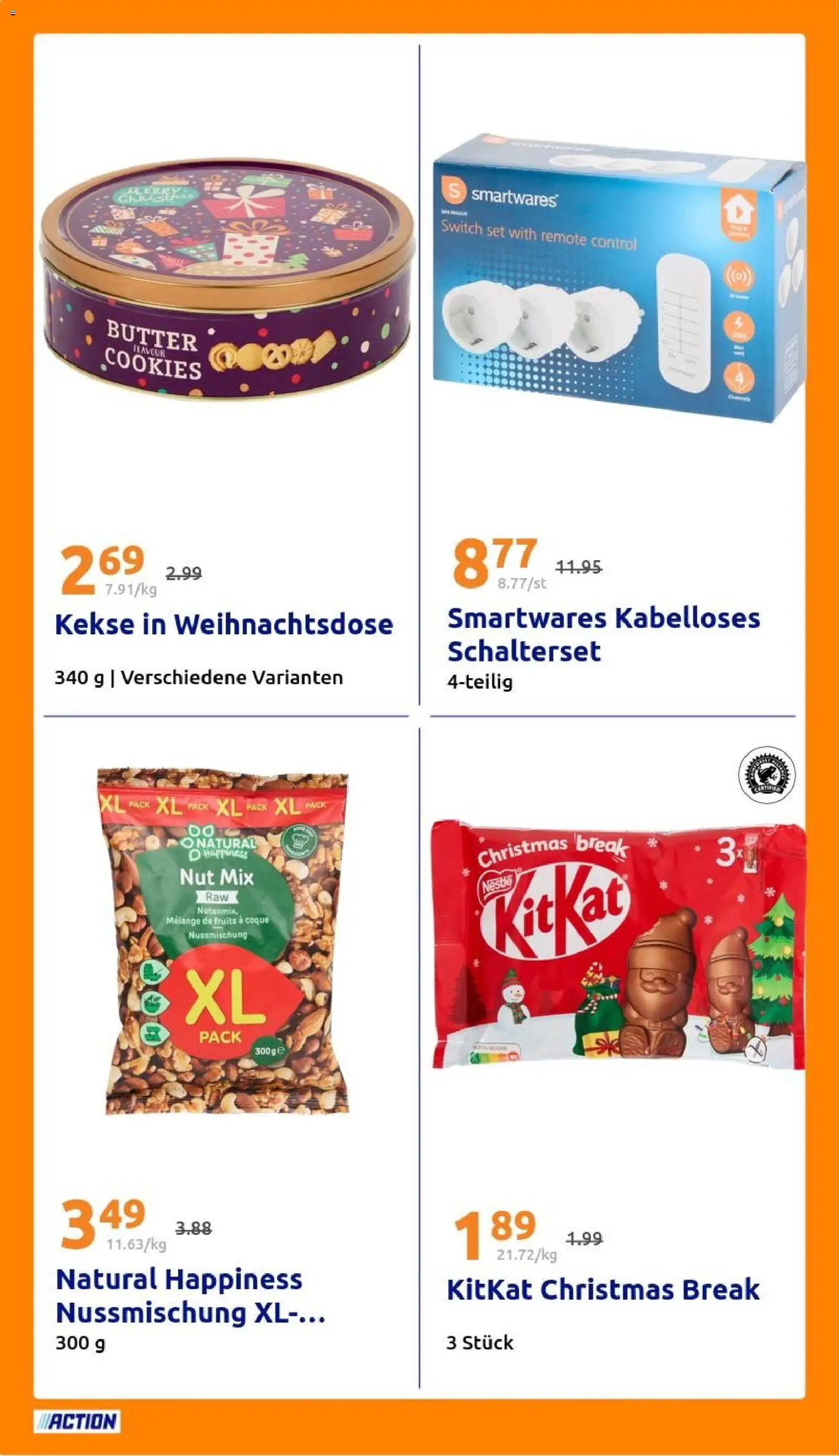 Action Flugblatt gültig ab 03.12.2025 | Seite: 26 | Produkte: Kekse, Butter