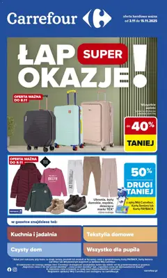 Pogląd oferty "Carrefour Gazetka - Łap super okazje" - ważna od 03.11.2025