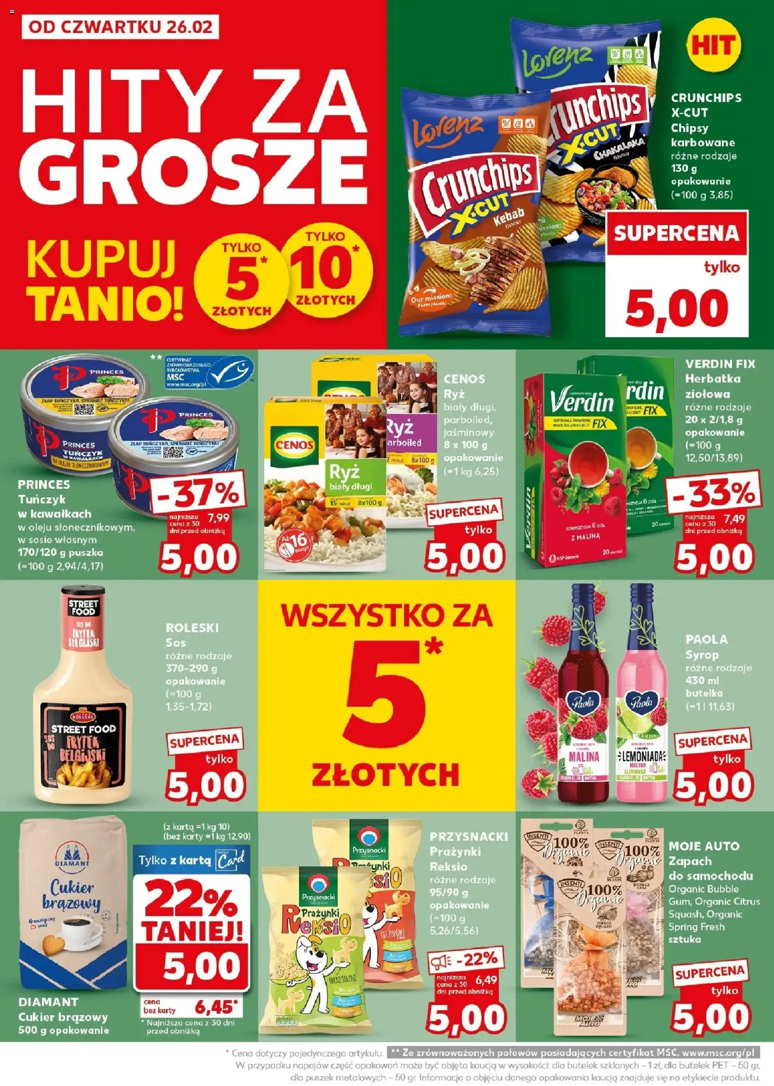 Kaufland gazetka - Mocny start od 02.03.2026 | Strona: 6 | Produkty: Syrop, Malina, Zapach, Sos