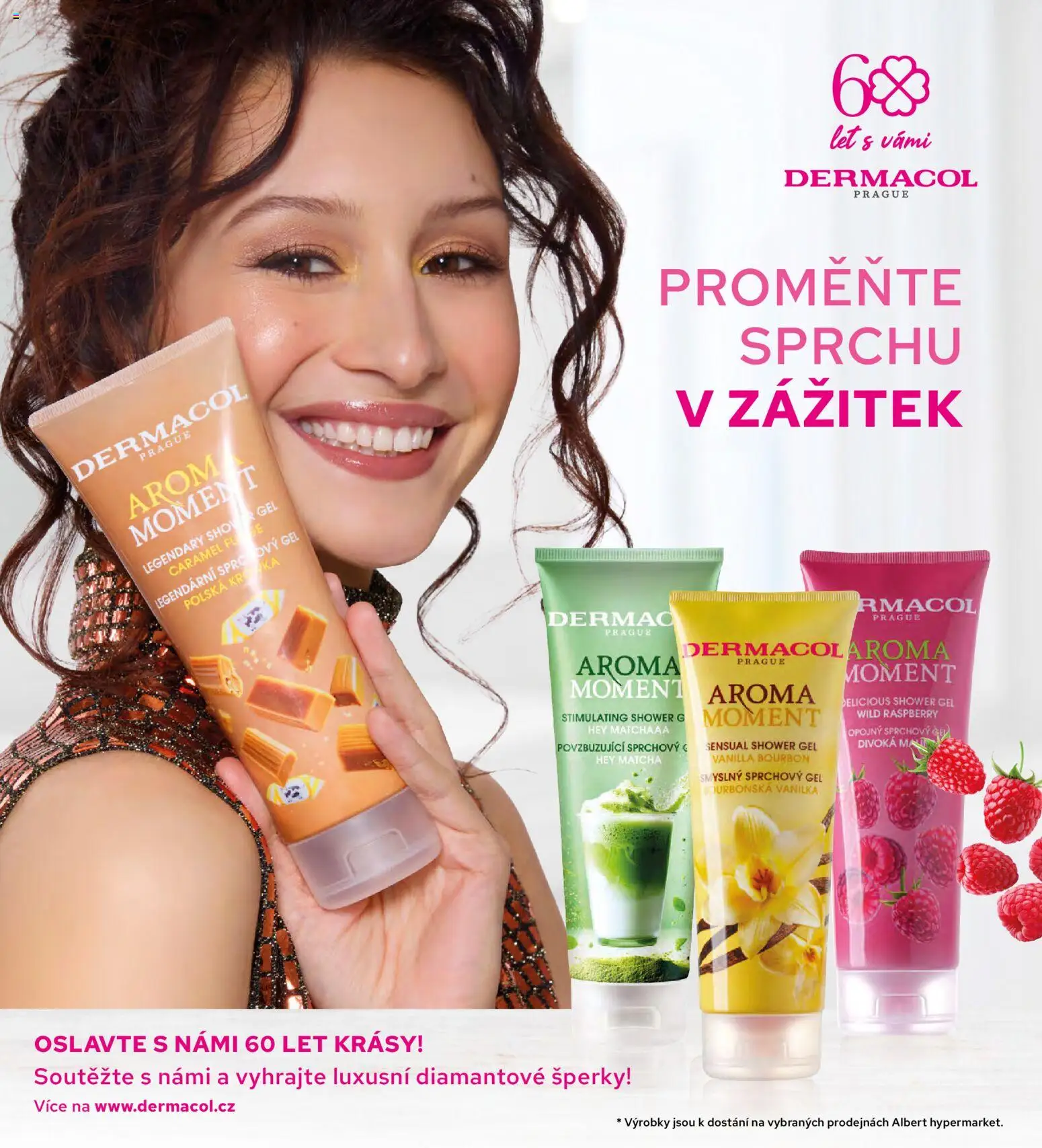 Albert magazín od 01.04.2026 | Strana: 69 | Produkty: Sprchový gel, Šperky, Bourbon, Matcha