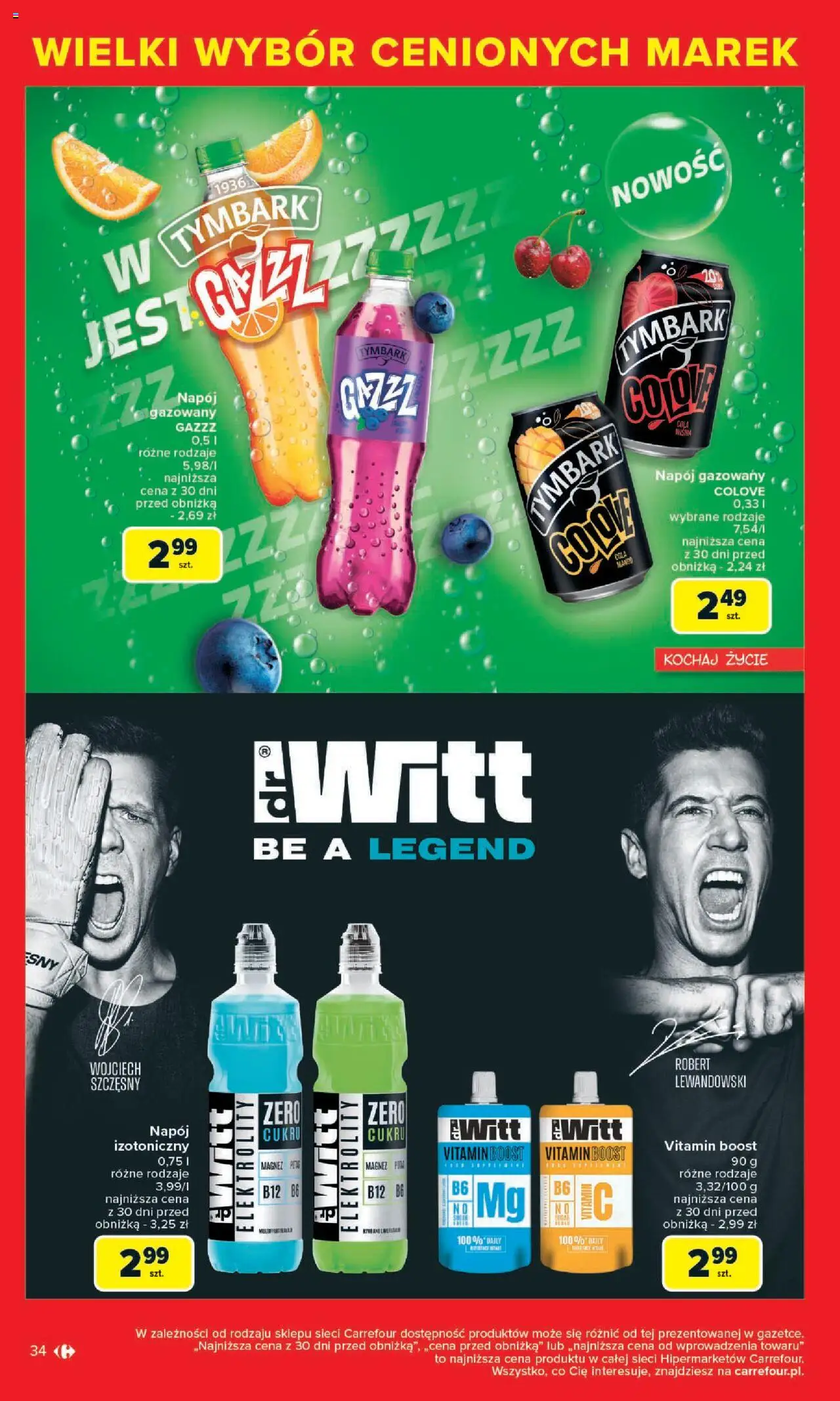 Carrefour Gazetka - Cenione marki, super ceny od 04.08.2025 | Strona: 34