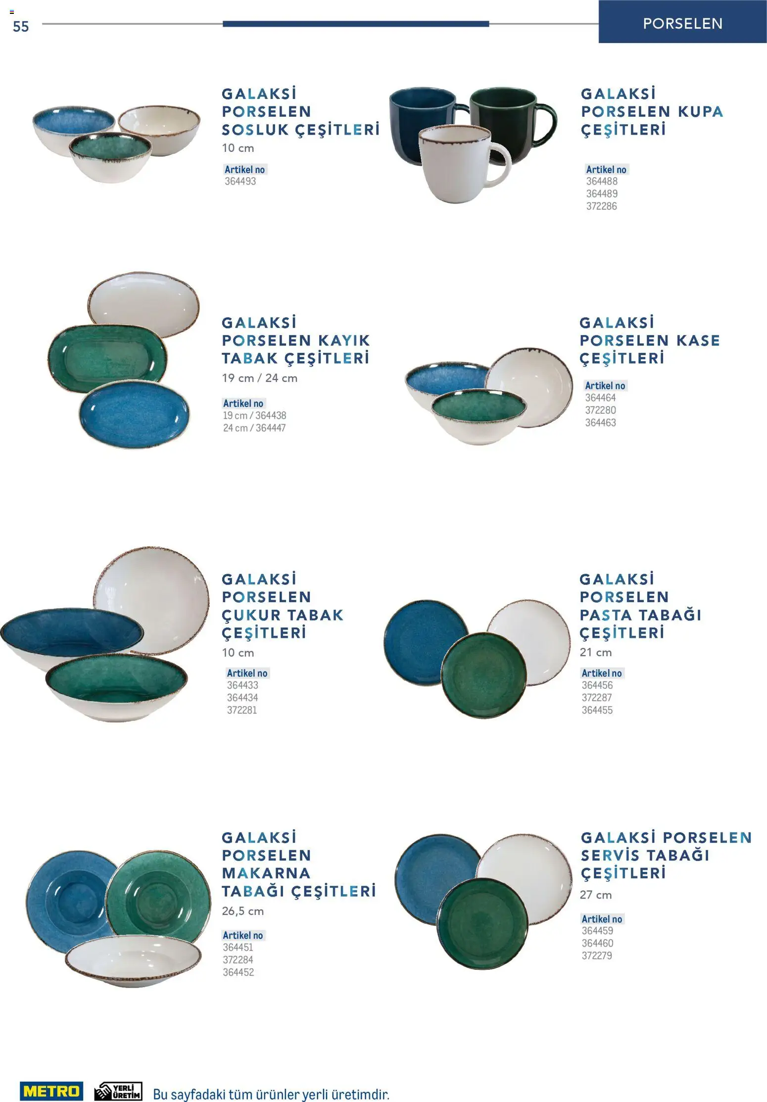 Metro - Profesyonel Çözümler - 26.12.2025 tarihinden itibaren geçerlidir | Sayfa: 55 | Ürünler: Kaşe, Makarna