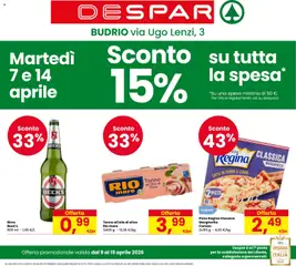 Anteprima del volantino Despar volantino Budrio valido a partire dal 09.04.2026