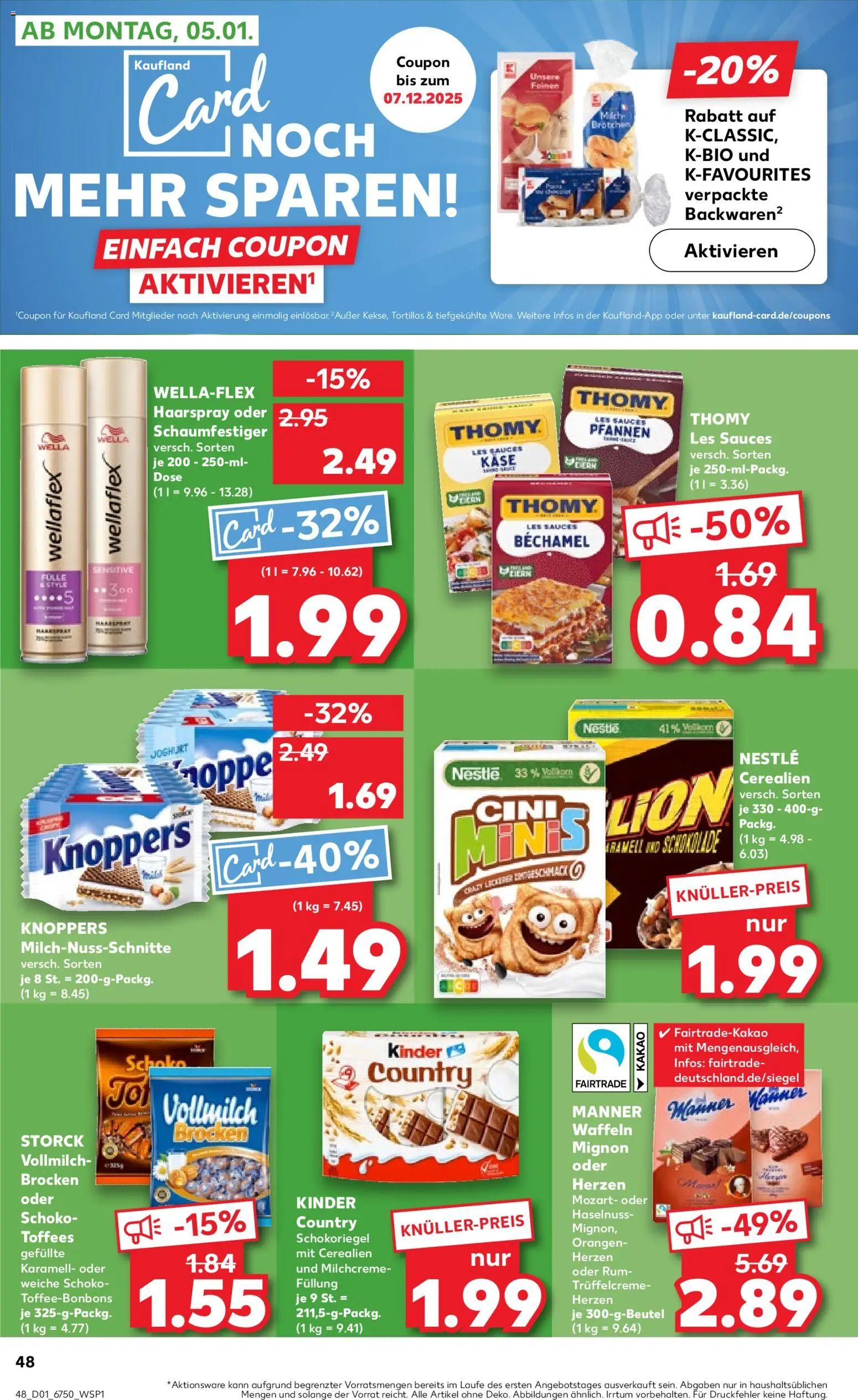 Kaufland prospekt Berlin	 – gültig ab 02.01.2026 | Seite: 48 | Produkte: Joghurt, Rum, Haarspray, Kinder country