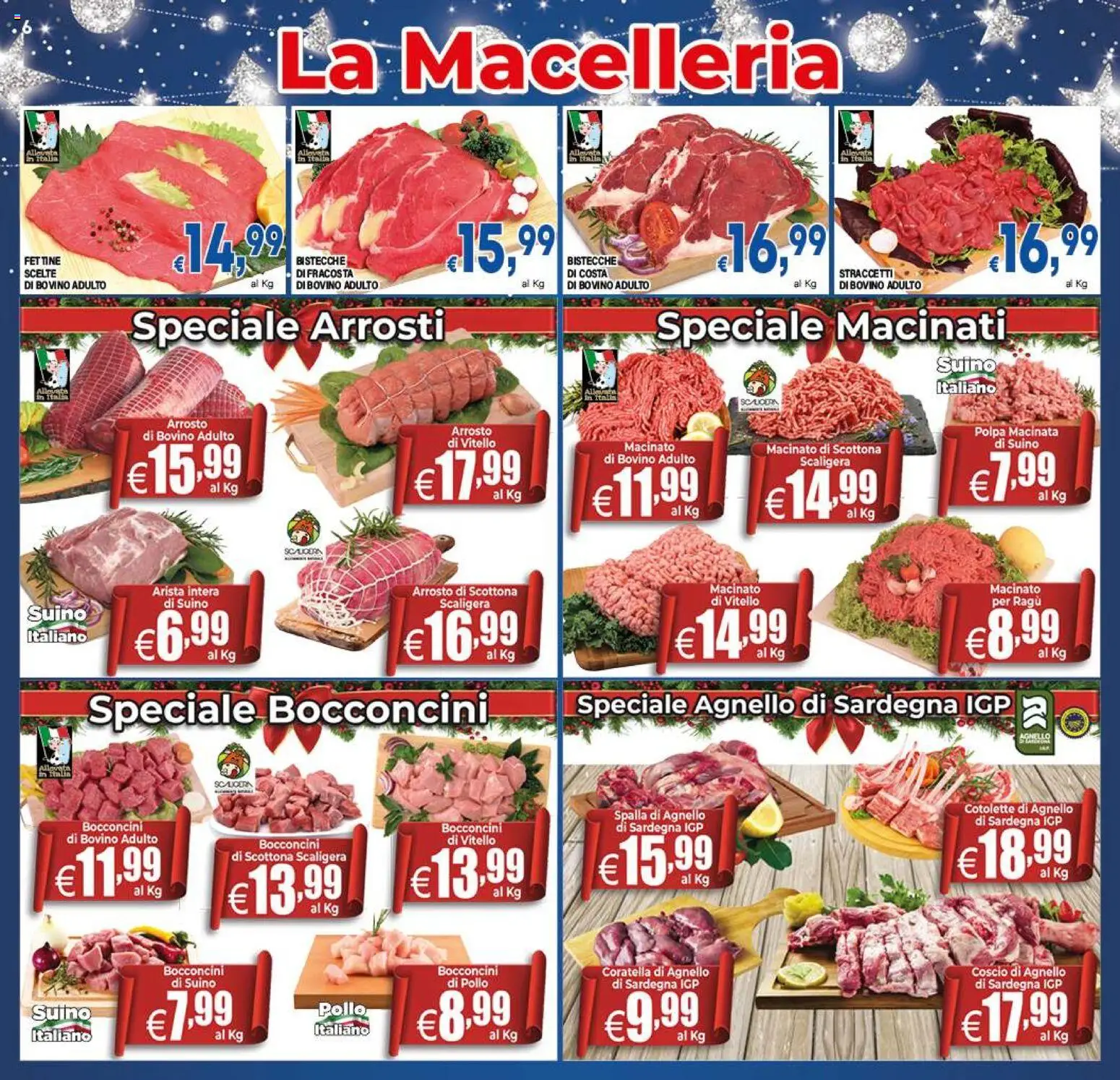 Volantino DEM del 16.12.2025 | Pagina: 6 | Prodotti: Arrosto, Pollo, Ragú, Vitello
