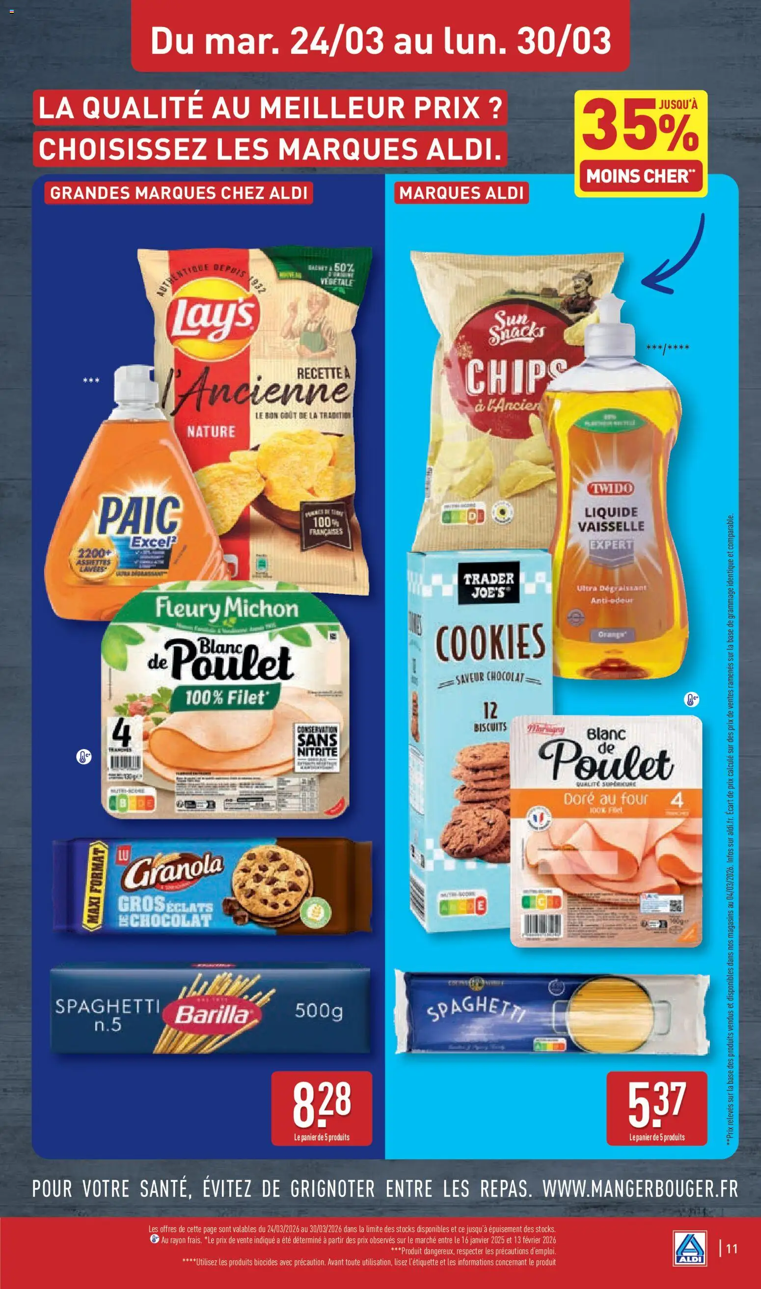 {H1} | Page: 15 | Produits: Base, Four, Panier, Biscuits