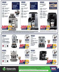 Anteprima del volantino Trony Calabria catalogo valido a partire dal 19.02.2026 | Pagina: 15 | Prodotti: Caraffa, Caffè, Latte, Manometro