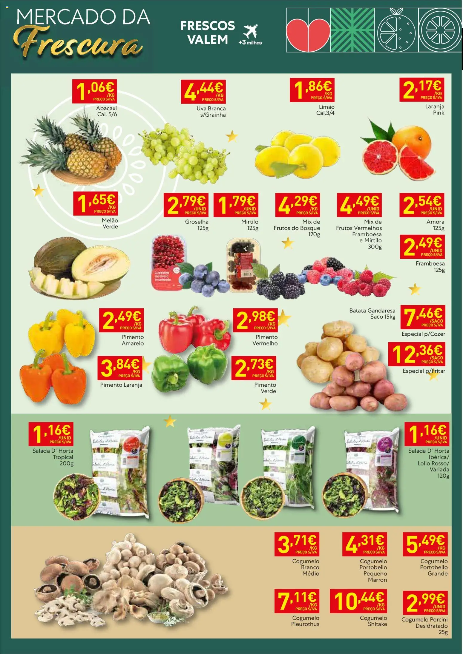 Recheio - Madeira │ válido de 23.12.2025 | Página: 4 | Produtos: Batata, Abacaxi, Melão, Salada