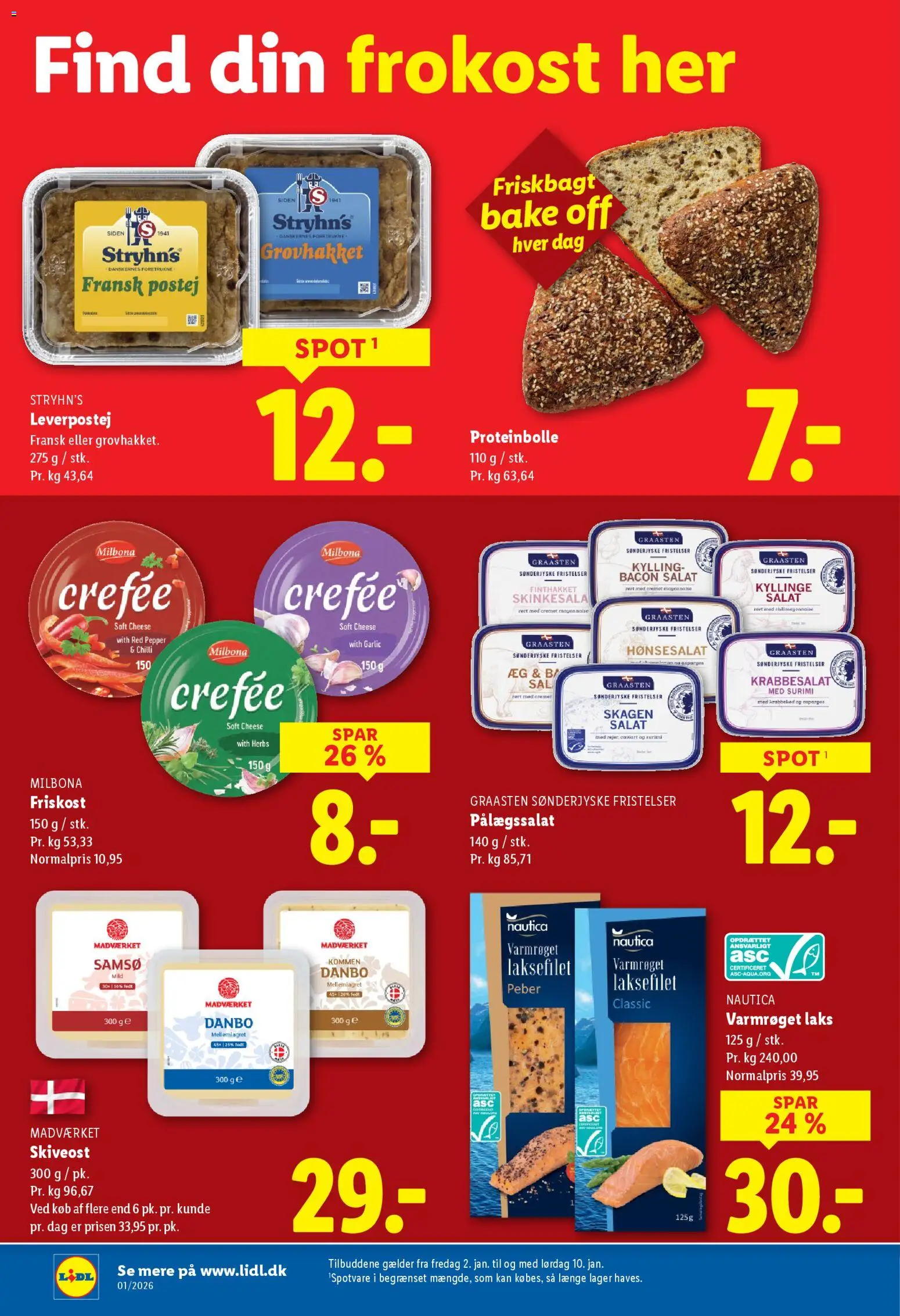 Lidl tilbudsavis – gyldig fra 02.01.2026 | Side: 8 | Produkter: Æg, Peber, Chilli, Leverpostej