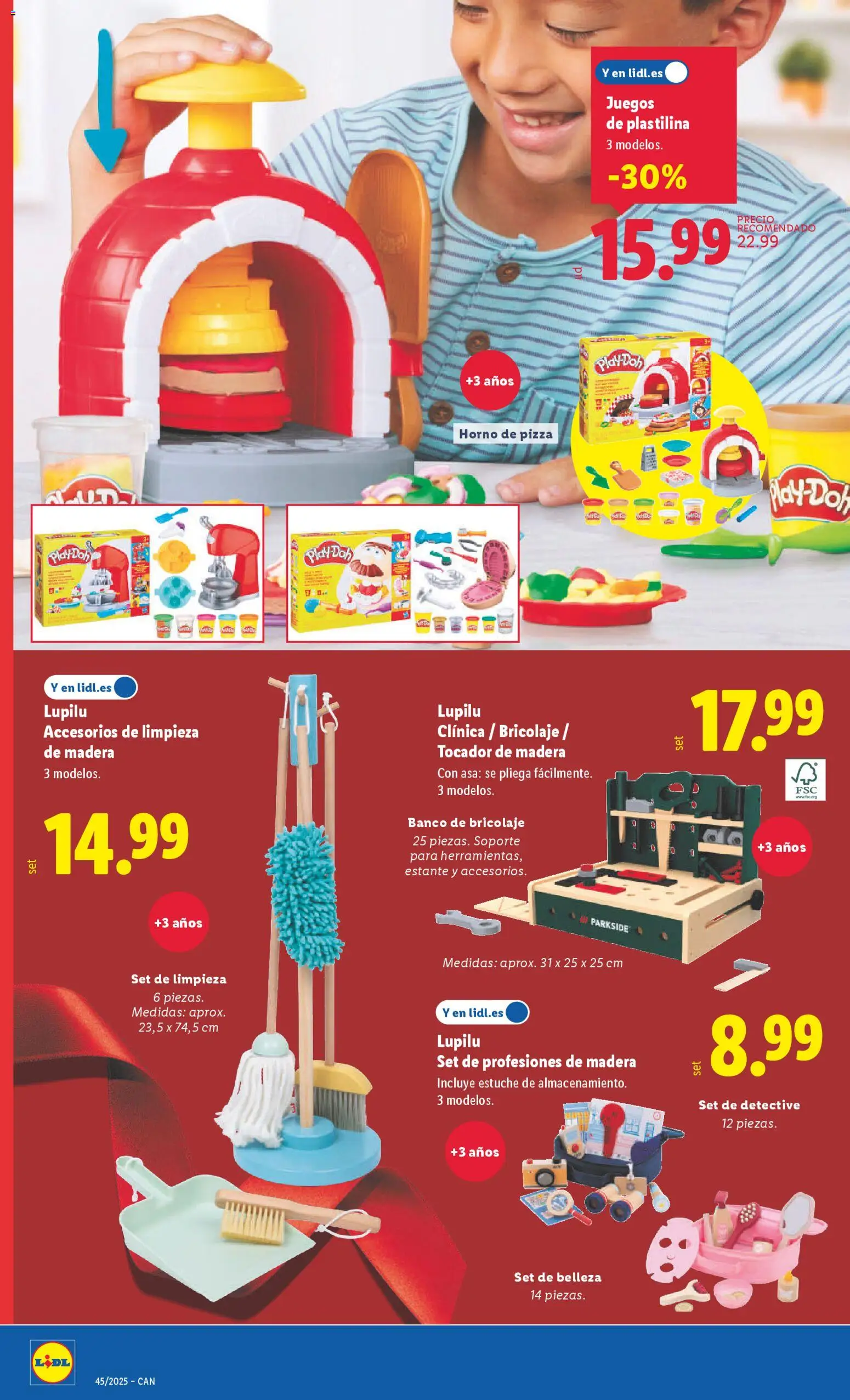 Lidl - Canarias  │ válido desde el 03.11.2025 | Página: 6 | Productos: Pizza, Horno, Estante